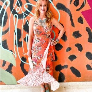 Colorful Farm Rio for Anthropologie dress